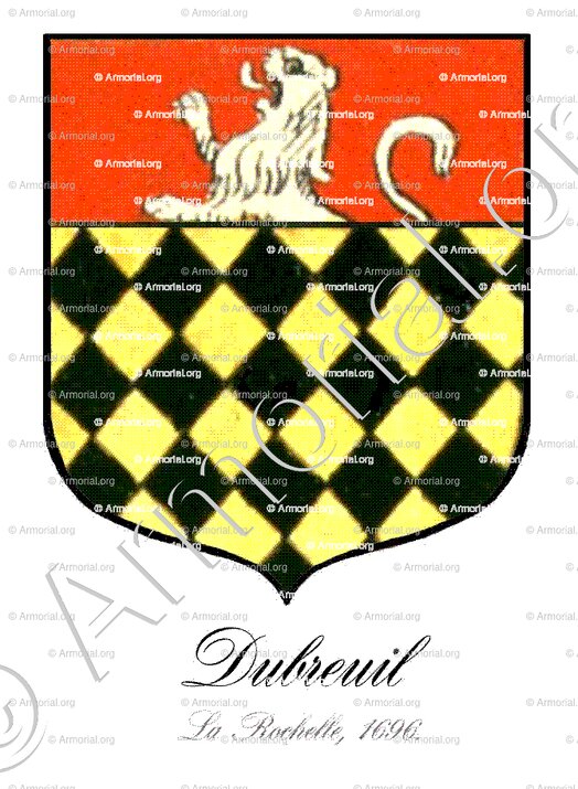 DUBREUIL_La Rochelle, 1696-1710._France
