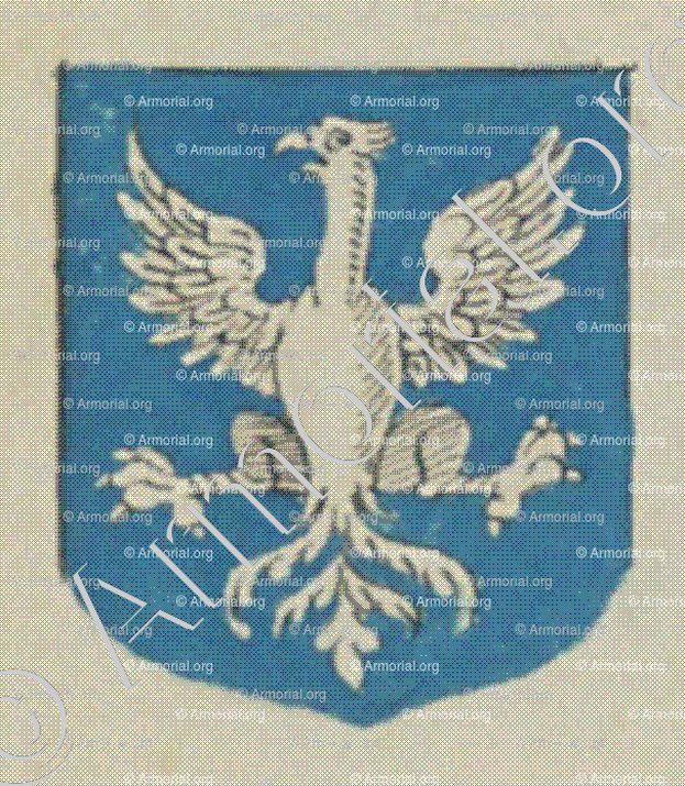 ALKERT ve KUABE (Alsace)_Blason enregistré sous le règne de Louis XIV_France 