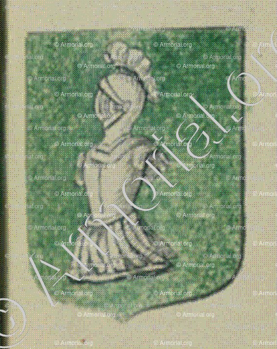 EVERARD (Alsace)_Blason enregistré sous le règne de Louis XIV_France 