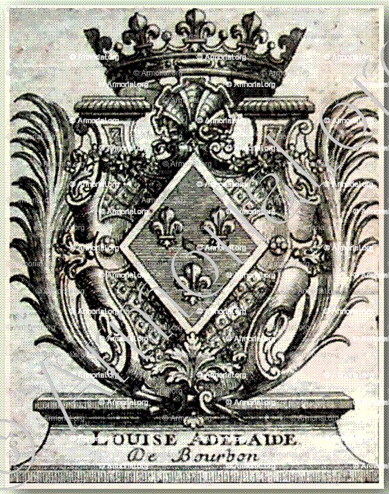 LOUISE ADELAÏDE de BOURBON-CONDE_Louise-Adélaïde de Bourbon-Condé, Chantilly 1757, Paris 1824_France (2)