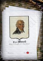 velin-d-Arches-MONOD_Henri Monod, peinture de 1743, Château de Prangins. Vaud._Suisse