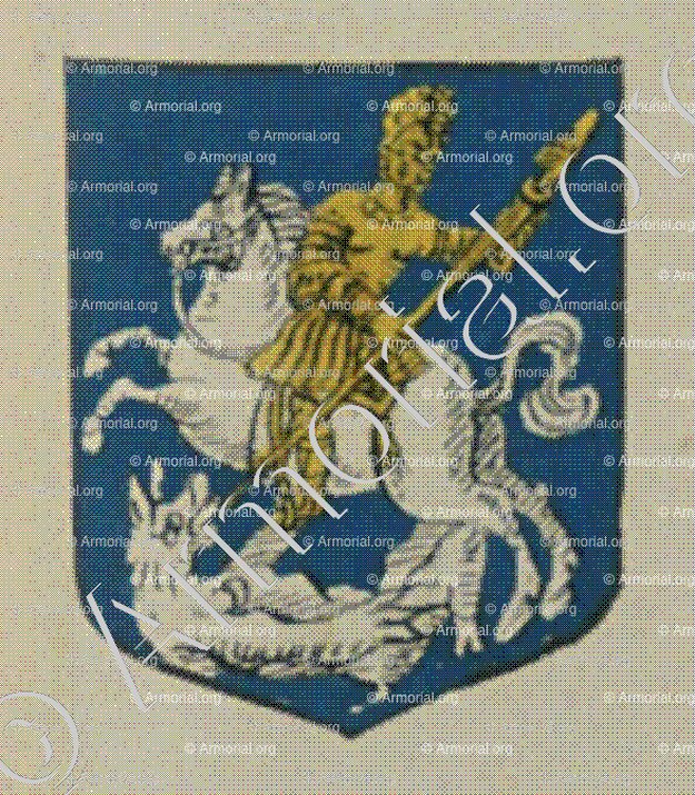 La Communauté des habitants du village de Karsbach (Alsace)_Blason enregistré sous le règne de Louis XIV_France 