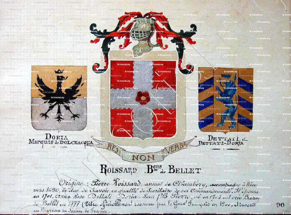 DORIA Marquis de DOLCEACQUA_Armorial Nice. (J. Casal, 1903) (Bibl. mun. de Nice)_France (i)+