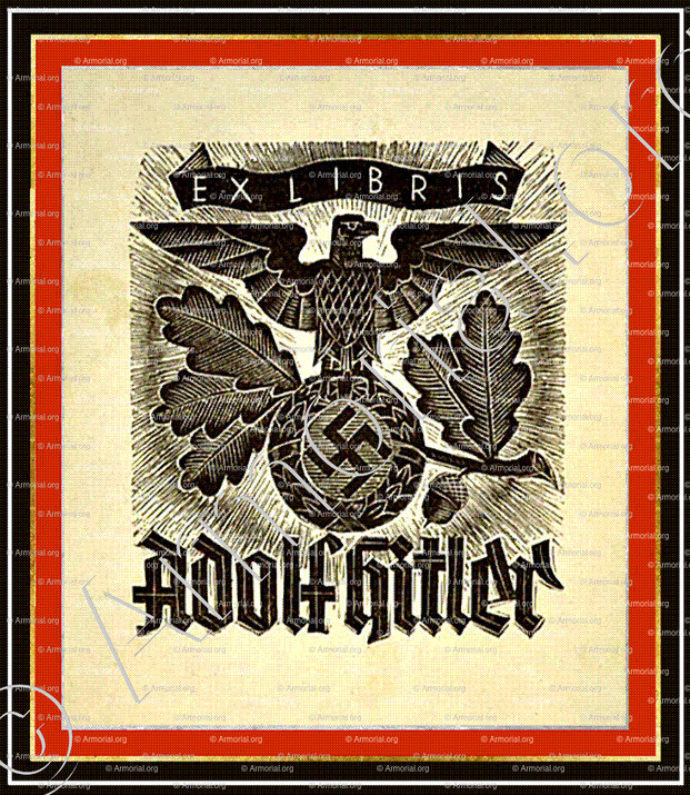 ADOLF HITLER_Bibliothèque personnelle d'Adolf Hitler._Deutschland. (1)