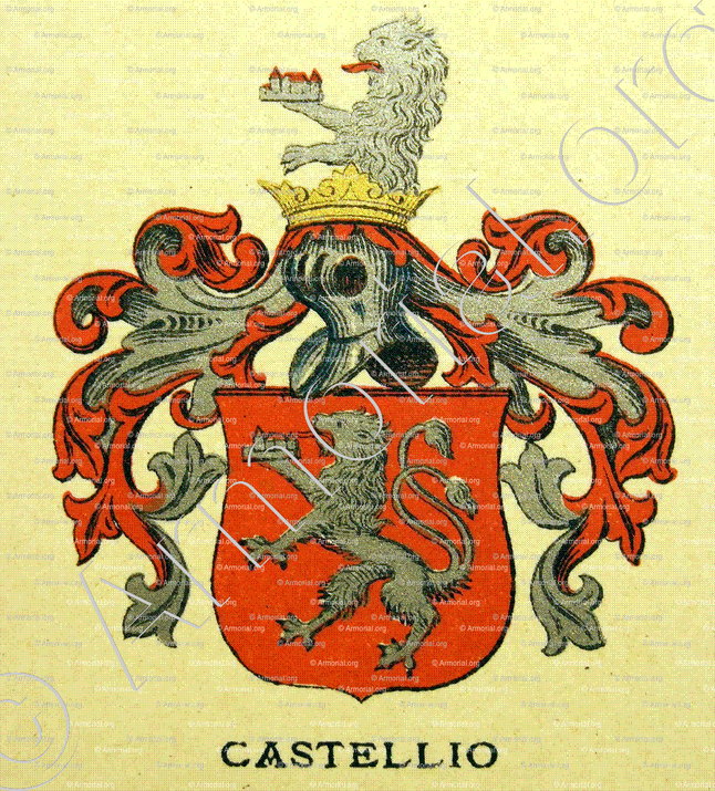 CASTELLIO_Wappenbuch der Stadt Basel . B.Meyer Knaus 1880_Schweiz