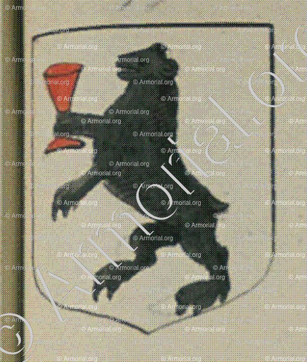 AMBERGUER (Alsace)_Blason enregistré sous le règne de Louis XIV_France 