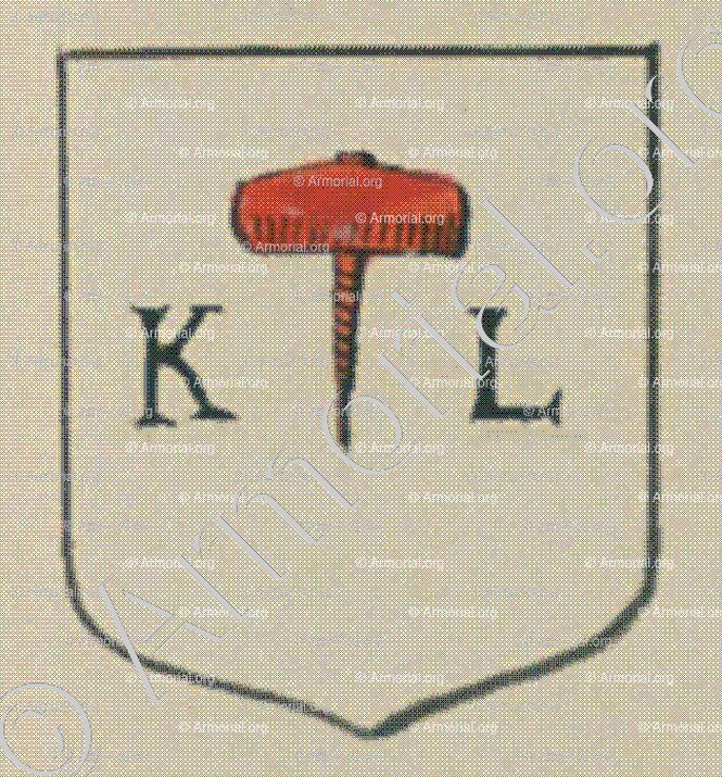 La Communauté des habitants du village de Kersbach (Alsace)_Blason enregistré sous le règne de Louis XIV_France 