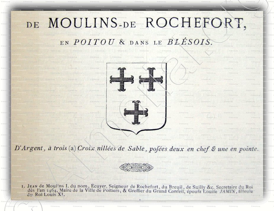-MOULINS de ROCHEFORT - de Moulins de Rochefort - Poitou, Blésois - France ()