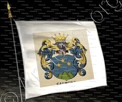 drapeau-CAUMONT_Wappenbuch der Stadt Basel . B.Meyer Knaus 1880_Schweiz