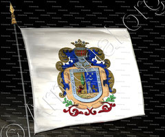 drapeau-CAO de BENÓS_Nobleza española._España