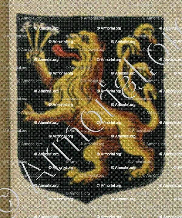 NIEDHEMER de WASSENBOURG (Alsace)_Blason enregistré sous le règne de Louis XIV_France 