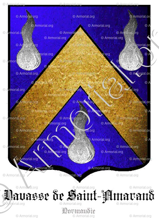DAVASSE de SAINT-AMARAND_Normandie_France