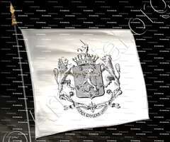 drapeau-GRELLET olim GRESLET et GRESLEL et GRASLEUIL_Branche de la Deyte_France