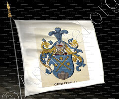 drapeau-CHRISTEN_Wappenbuch der Stadt Basel . B.Meyer Knaus 1880_Schweiz