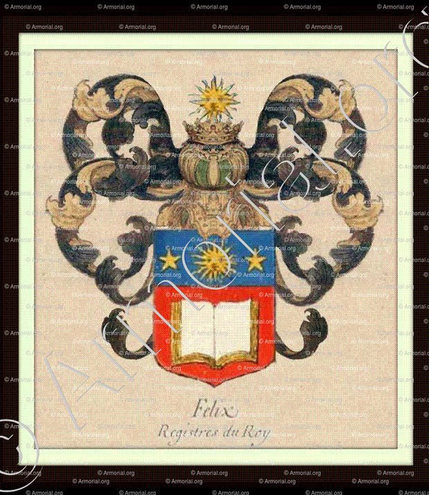 FELIX_Paris. Les Registres du Roi, 1696._France +