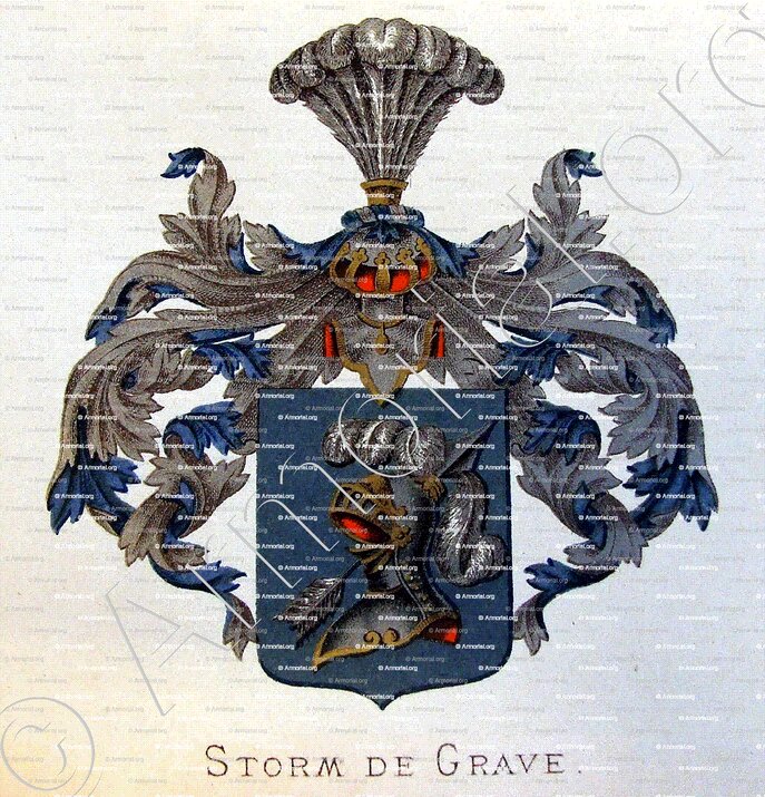 STORM de GRAVE_Wapenboek van den Nederlandschen Adel. (J.B. Rietstap)._Nederland