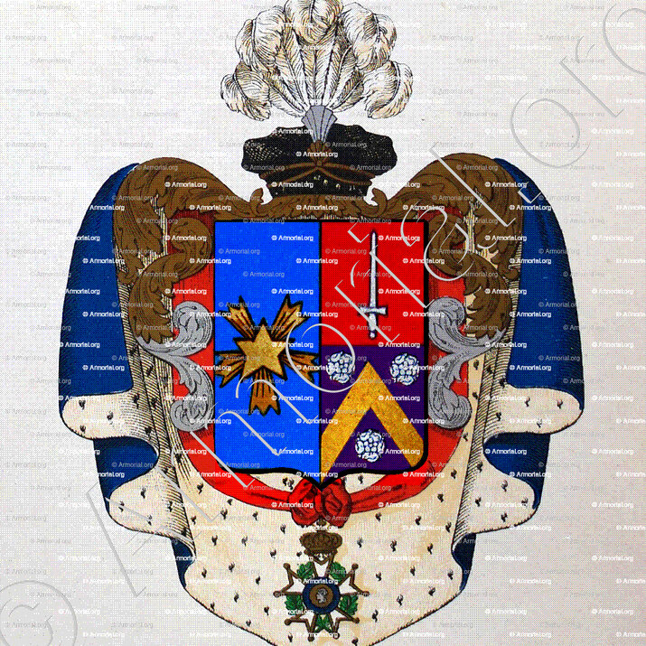 GUILLEMINOT_Comtes de l'Empire. Armorial Général de l'Empire français, 1812_France Napoleon Ier..