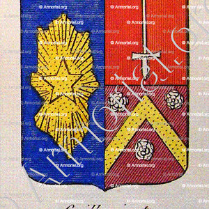 GUILLEMINOT_Comtes de l'Empire. Armorial Général de l'Empire français, Gravure colorées (1805 1812)_France Napoleon Ier.