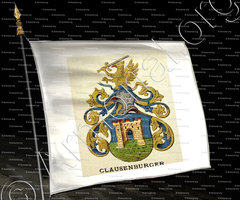 drapeau-CLAUSENBURGER_Wappenbuch der Stadt Basel . B.Meyer Knaus 1880_Schweiz