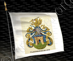 drapeau-CLAUSENBURGER_Wappenbuch der Stadt Basel . B.Meyer Knaus 1880_Schweiz