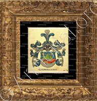 cadre-ancien-or-COURVOISIER_Wappenbuch der Stadt Basel . B.Meyer Knaus 1880_Schweiz