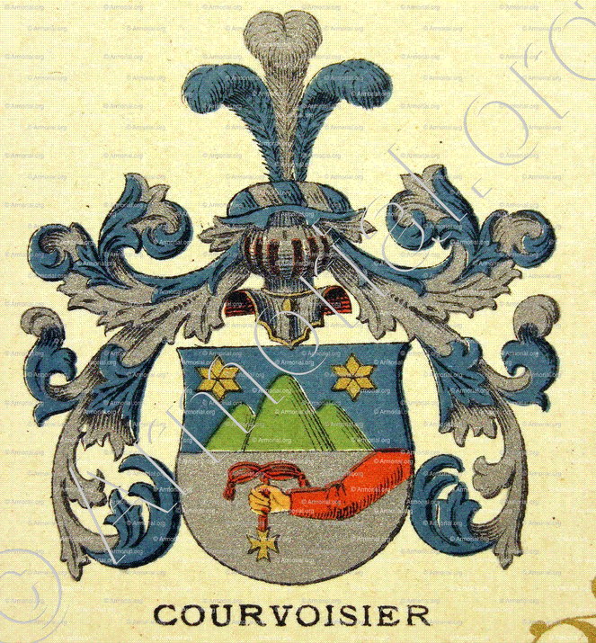 COURVOISIER_Wappenbuch der Stadt Basel . B.Meyer Knaus 1880_Schweiz
