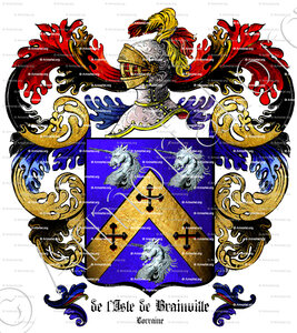 De L'ISLE de BRAINVILLE