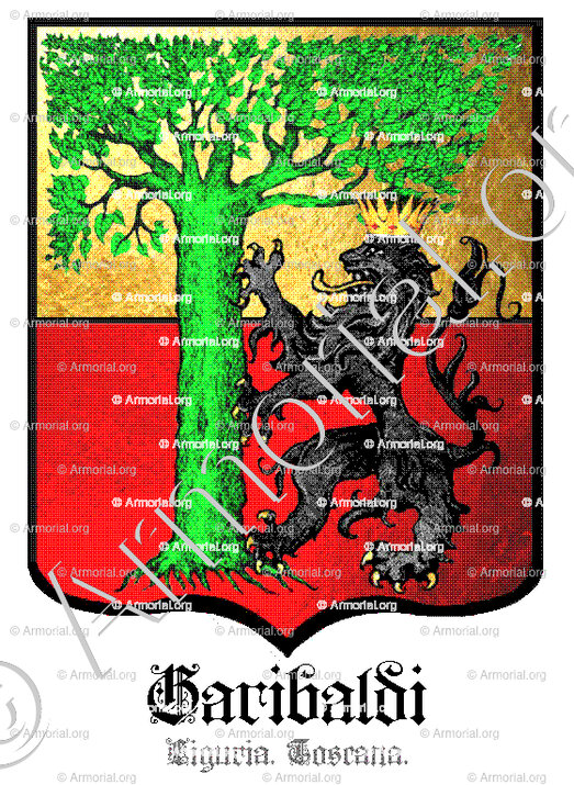 GARIBALDI_Liguria. Toscana._Italia