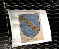 drapeau-de BESSON_Bourbonnais_France