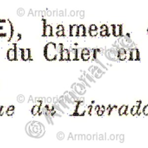 Le CHIER_Grand Diction. Hist. du depart. du Puy-de-Dôme. Tardieu, 1877._France.