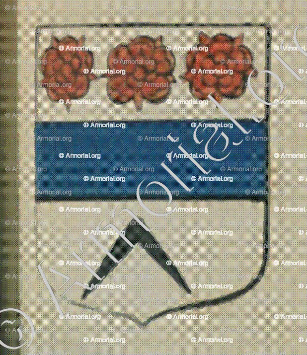 NITARD (Alsace)_Blason enregistré sous le règne de Louis XIV_France 