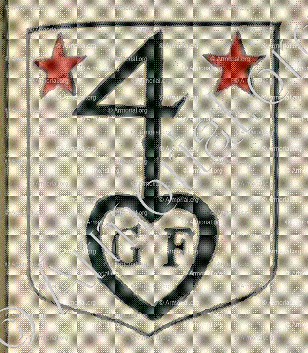 FARCQUE (Alsace)_Blason enregistré sous le règne de Louis XIV_France 