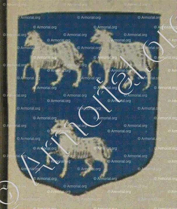 La Communauté des habitants du village de Kuenhem (Alsace)_Blason enregistré sous le règne de Louis XIV_France 