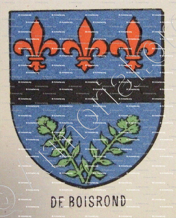 de BOISROND_Bourbonnais_France