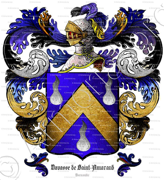 DAVASSE de SAINT-AMARAND_Normandie_France ()
