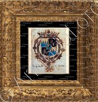 cadre-ancien-or-De GRIMOARD du ROURE_Contea di Nizza_Ducato di Savoia, Regno di Sardegna.