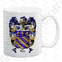 mug-COSTA de BEAUREGARD Marquis de SAINT-GENIX de BEAUREGARD_Genova1389, Savoie 1700._Italia, France