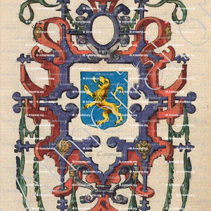 de CAUPOS_Guyenne. Gravure XVIIe siècle._France