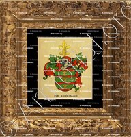 cadre-ancien-or-de GOUMOIS_Wappenbuch der Stadt Basel . B.Meyer Knaus 1880_Schweiz