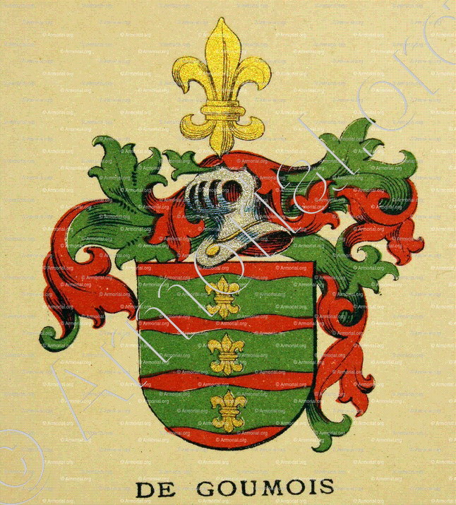 de GOUMOIS_Wappenbuch der Stadt Basel . B.Meyer Knaus 1880_Schweiz