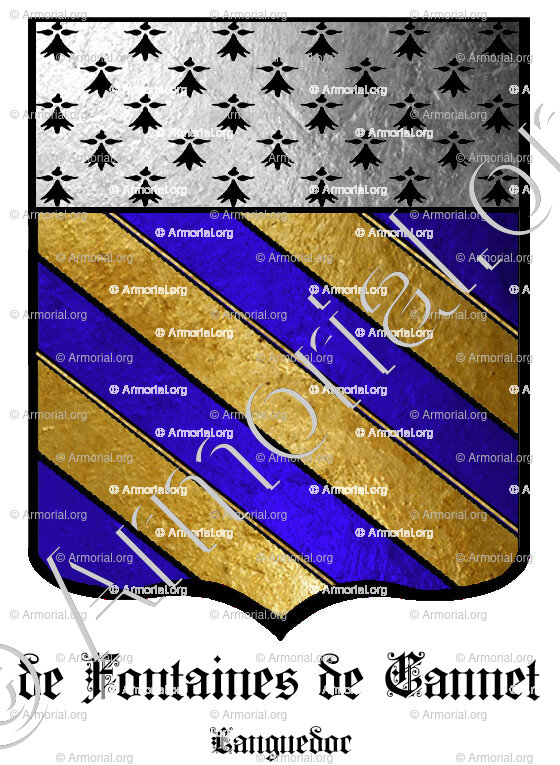 De FONTAINES de CANNET