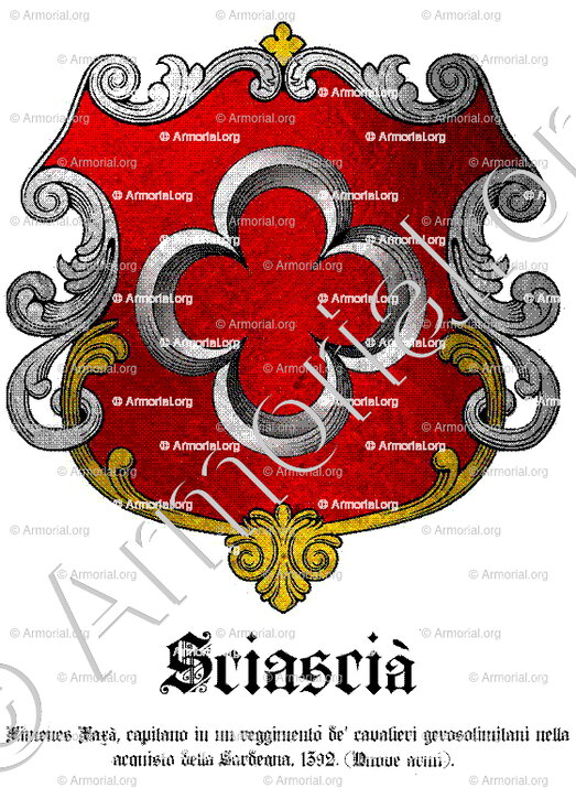 SCIASCIA_Ximenes Xaxà, Sardegna, 1400. (Nuove armi)_Italia (i)