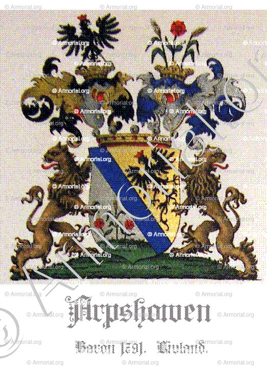 ARPSHOWEN_Baron Arpshowen_Herzogtum Livland ()