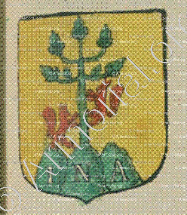 ANTHONI (Alsace)_Blason enregistré sous le règne de Louis XIV_France 