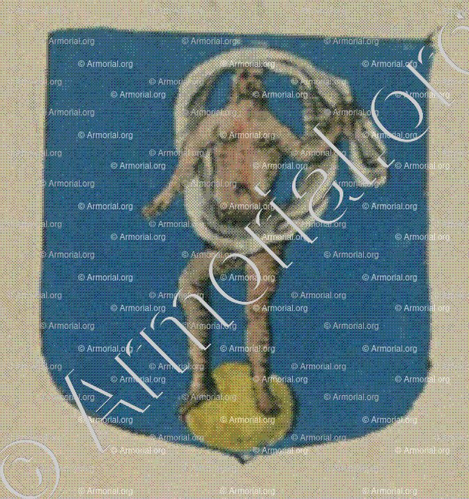 FAULT (Alsace)_Blason enregistré sous le règne de Louis XIV_France 