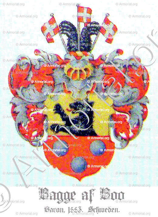 BAGGE af BOO_Baron . Admiral der Schwedischen Marine_Norwegen Schweden (1)
