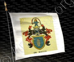 drapeau-De WETTE_Wappenbuch der Stadt Basel . B.Meyer Knaus 1880_Schweiz