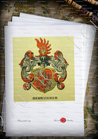 velin-d-Arches-DEBRUNNER_Wappenbuch der Stadt Basel . B.Meyer Knaus 1880_Schweiz