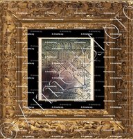 cadre-ancien-or-REMY_Lorraine. Pièce héraldique appartenant à Dominique de Crevoisier._France