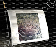 drapeau-REMY_Lorraine. Pièce héraldique appartenant à Dominique de Crevoisier._France